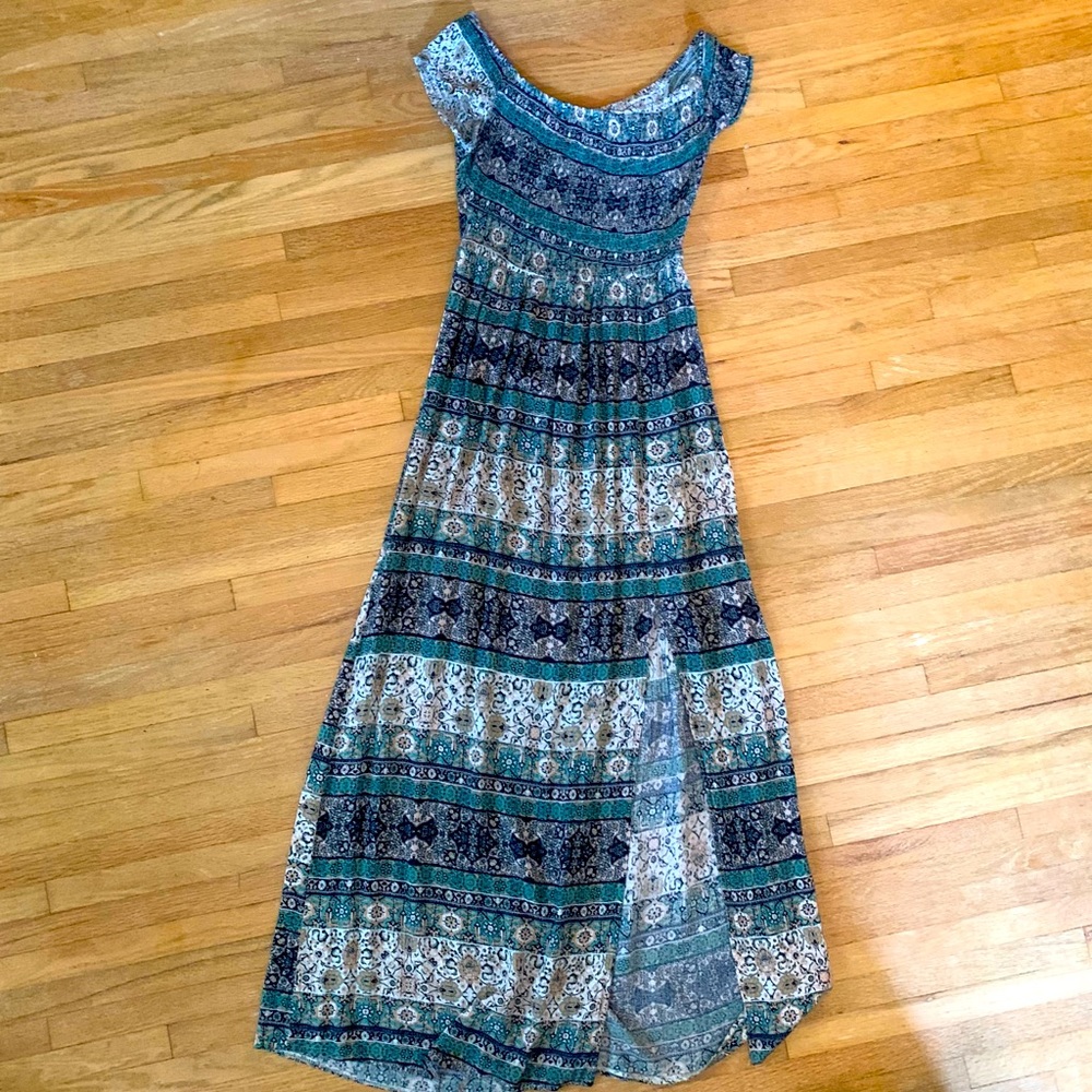 Evie brand paisley maxi